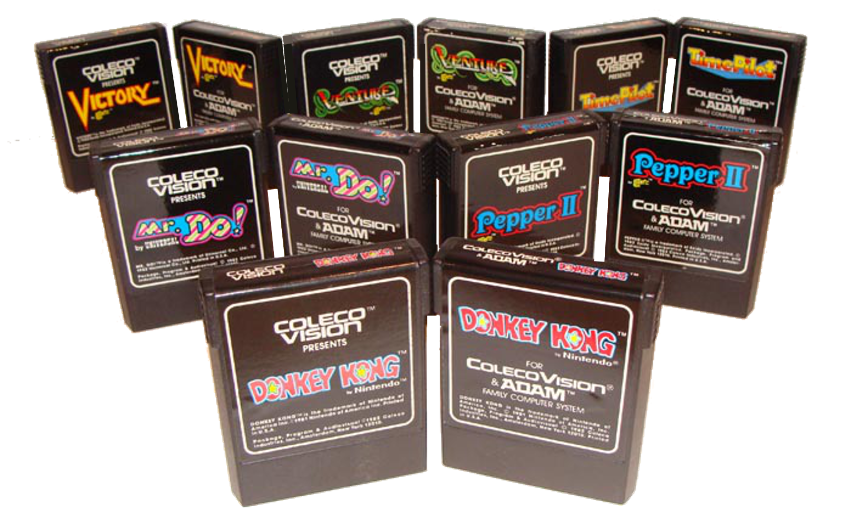 Colecovision Label Variation Photo